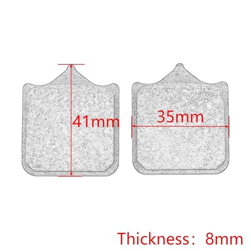 Plaquettes de frein avant Benelli TRK 502 pour stopper les sifflements