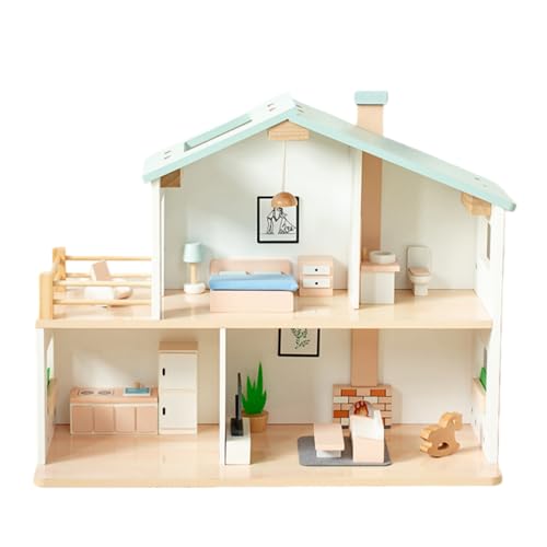 Yanefu �h�[���n�E�X ���B���A�L���b�X�� �ADIY �Z�b�g �q�������V�щƁA�k���X�^�C���ؐ� �A�l�`�n�E�X3D�p�Y���A�V�~�����[�V���� �Q�[���͑z���͂��h�����A�j���ɂ������ɂ��K���Ă���A�a������x���̑��蕨�ɍœK�ł� (19*50*39cm,�u���[