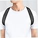 SEWOART Invisible Posture Hunchback Posture Brace Made of PU Leather S Size for 40-80 lbs Ergonomic Support