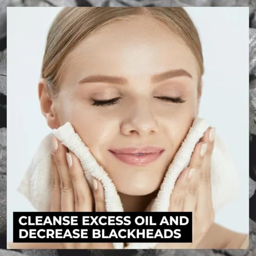 Image of Natural Face Pack Powder for Glowing Skin | Herbal Face Mask Powder for Deep Cleansing, Skin Brightening & Healthy Looking Skin (Charcoal Powder)