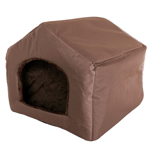Petmaker 80-PET5067 Dog House - Indoor Dog House With Removable Sherpa Cushioned Pad - Pet Bed For Small Dogs, Cats, Or Kittens - Dog Houses By Petmaker  thumb #5