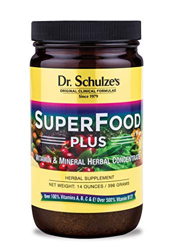 Dr. Schulze's Superfood Plus - Natural Herbal Product - 14 Ounce Powder