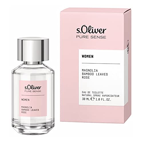s.Oliver® Pure Sense Women | Eau de Toilette - puristisch und klar - ein Duft, der die eigene Natürlichkeit und Weiblichkeit nach außen trägt | 30ml Natural Spray