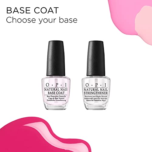 Opi Natural Nail Base Coat, Nail Polish Base Coat, 0.5 Fl Oz #TOP4