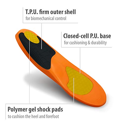 Plantillas ortopédicas Footlogics talla S para dolor de pie miniatura 4