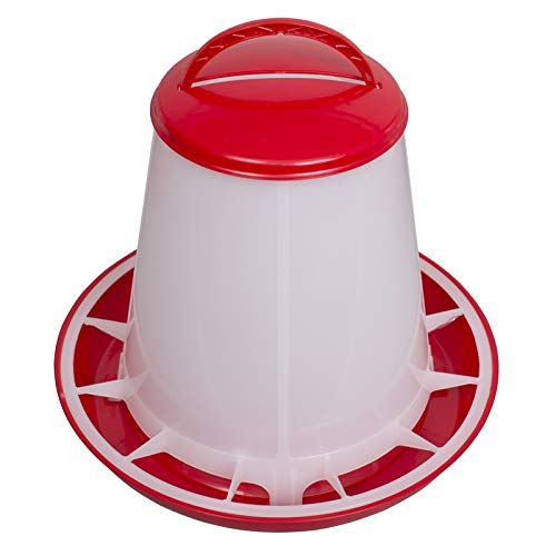VOSS.farming Kükenaufzucht Komplettset für bis zu 55 Küken 40x60cm Wärmeplatte und Abdeckung + Tränke + Futterautomat + Tränkenwärmer, robust, Aufzucht Küken Frostschutz