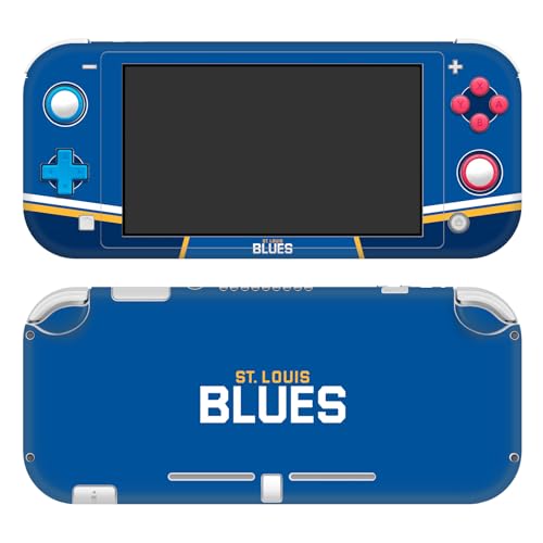 Autocollant St Louis Blues NHL vinyle pour console de jeux vidéo portable Nintendo Switch Lite