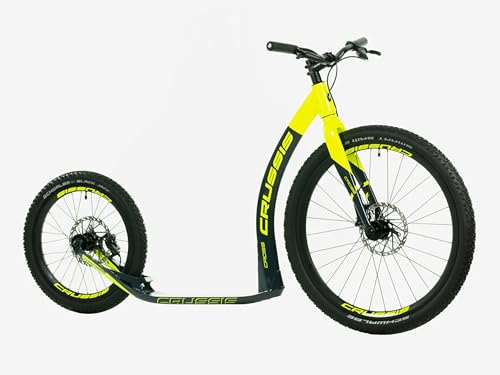 Crussis Cross Hard 6.2-1 Black/Anthra Yellow 27,5\' Tretroller