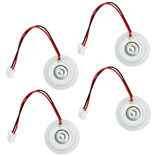 MOLUCKFU 4pcs Humidifier Discs for Indoor Fountains and Humidifiers Efficient Atomizing Ceramic Plates Portable for Easy Installation