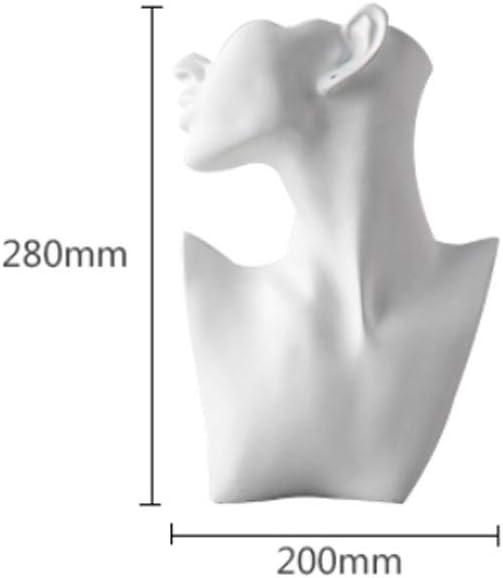 Modern and Simple Resin Abstract Figures, Fashion Jewelry Display Stands, Ornaments (Color : A)