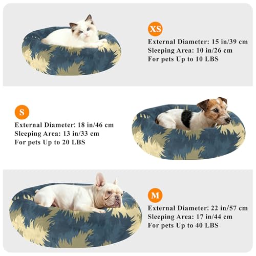 Panier lavable pour animaux de très petite taille bleu vert - 8