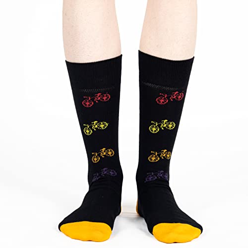Image of Mysocks Men and Women Crew Socks Extra Fine Combed Cotton Seamless Toe