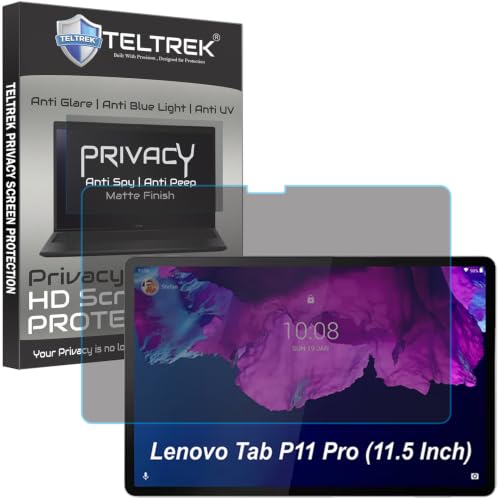 Image of Privacy Matte Anti Peep Screen Guard Compatible With Lenovo Tab P11 Pro (11.5 inch Inch Tablet) Anti Spy Screenguard Not a Tempered Glass Screen Protector