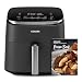 Produktbild COSORI Heißluftfritteuse XXL, 6L Airfryer, Heissluftfritteuse mit 5 Geschwindigkeitsstufen&9 Funktionen, 30°-230°, 87 Online-&30 Papierrezepte, 96 Cooking Charts, Energiesparung, Kompakt