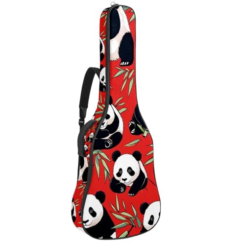 Grand étui universel guitare acoustique étanche avec poches de rangement