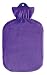 Produktbild Wärmflasche mit klassischem Flauschbezug 2,0 Liter (lila)