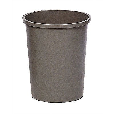 Rubbermaid Untouchable 11-Gal Round Wastebasket [Set of 6]