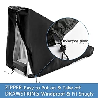 Rilime Treadmill Cover,Treadmill Cover Waterproof Outdoor Protective Cover, Dustproof Treadmill Covers with Zipper for Home Gym Indoor Outdoor(81"L x 37"W x 67"H)