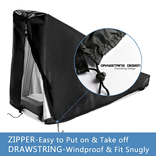 Image of Treadmill Cover, Waterproof Outdoor Treadmill Covers with Drawstring