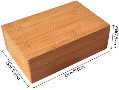 Bamboo Yoga Blocks Bricks, Handstand Block, Support Bricks to Deepen Poses, Improve Strength and Aid Balance and Flexibility, Non-toxic, Odorless, and Water-Resistant - Image 4