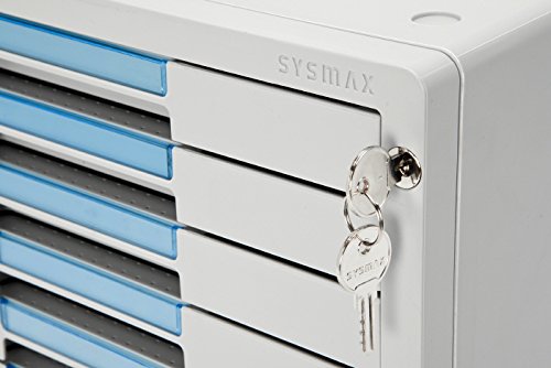 System-2 Key File Cabinet 10 Drawers Office Home Desk Supplies Lock Function 1210K #TOP3