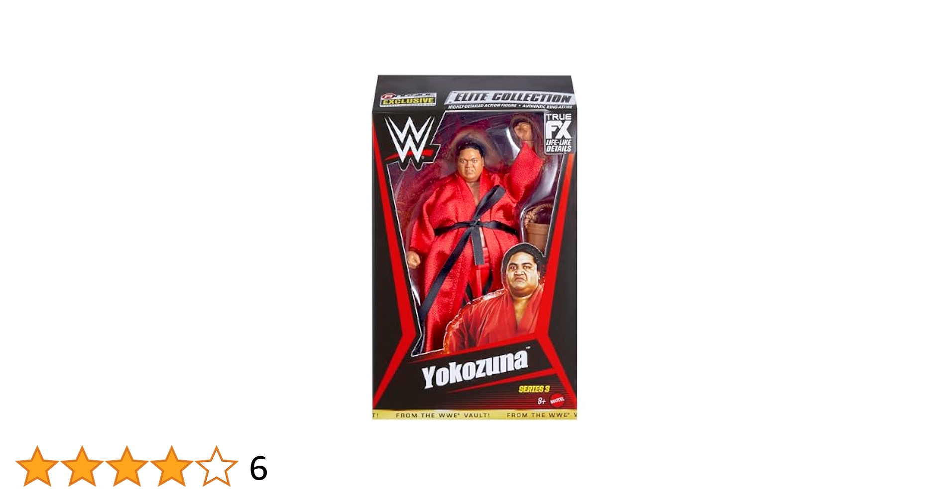 Amazon.com: WWE Yokozuna (Black Tights) from The Vault