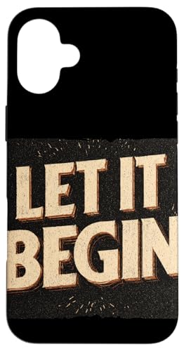Cool Let it Begin ステートメント スマホケース iPhone 16 Plus 用