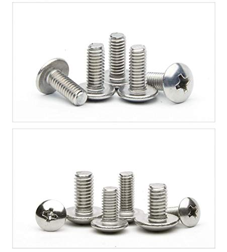 Vite a testa piatta grande in acciaio inossidabile...