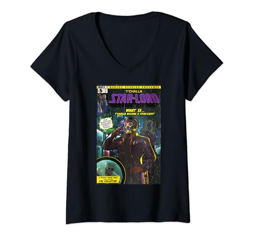 T-shirt Marvel femme What If Star-Lord parfait pour le quotidien