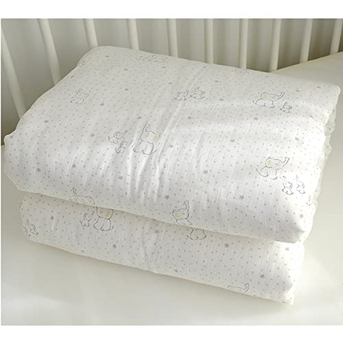 LPFNSF Kinderbettwäsche Kinder-Baby-Bettwäsche-Set Baby Kinder Bettwäsche Bettbezug 100x130 cm Bettbezug für Babybett Bettbezug für Kinder Mehrzweck-Bettbezug aus Baumwollgaze Cover
