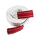 Industrial Lifting Belt Wear Resistant White Flat Lifting Belt Trailer Lifting Sling Crane Hoisting Cargo Polyester(2T X 1M)