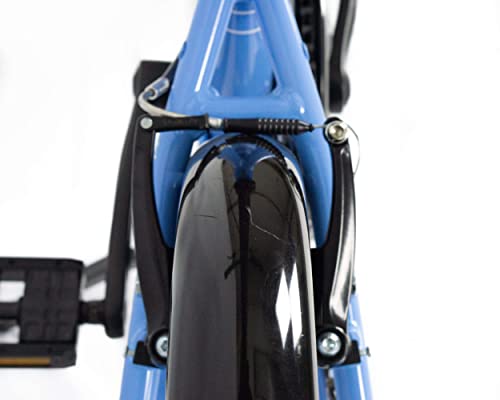 Image of ZiZZO Via 20 inch Folding Bike-Lightweight Aluminum Frame Genuine Shimano 7-Speed 26lb