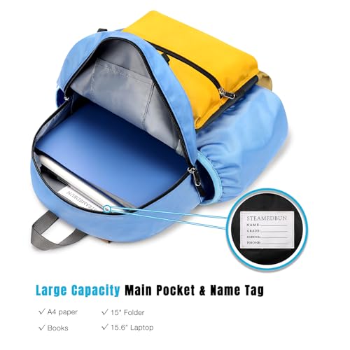 Image of STEAMEDBUN Kids Backpack for Boys 6-8: Toddler Backpack for Preschool Kindergarten - Boys Backpacks for Elementary 4-6
