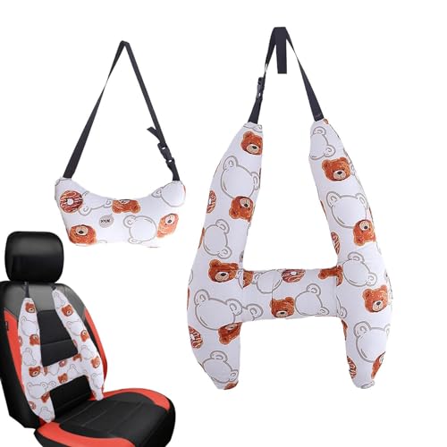 Assento De Carro Para Bebê, Suporte Para Cabeça De Dormir, Travesseiro De Viagem Para Carro Infantil