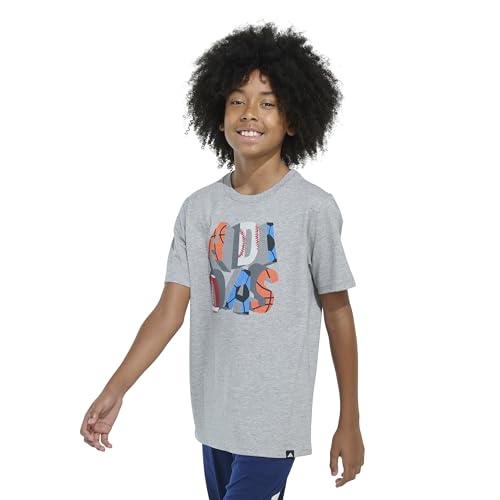adidas Boys' Short Sleeve Graphic T-Shirt4
