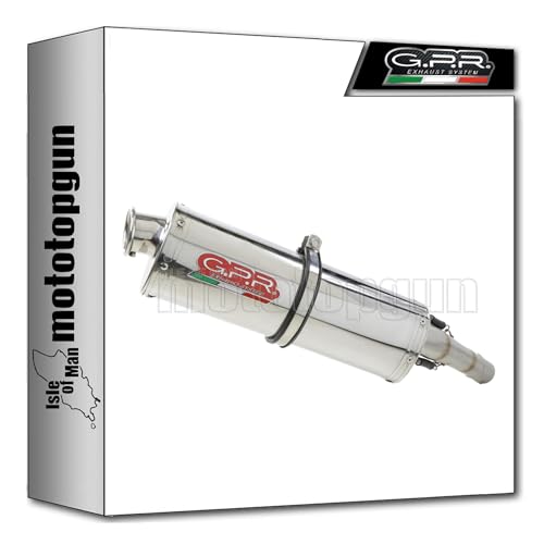 Pot d'échappement GPR Trioval homologué acier Voge 625DSX réduction de poids