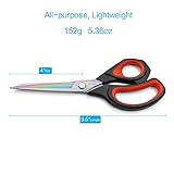 LIVINGO Premium Tailor Scissors Heavy Duty Multi