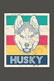 husky: dot grid journal notebook (6x9 inches) with 120 pages