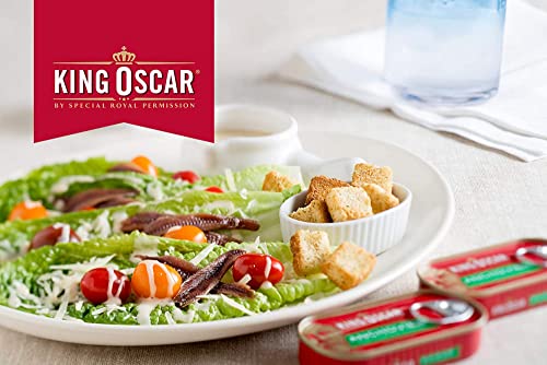 By The Cup King Oscar Flat Anchovies, Non-Gmo, Kosher Certified, Gluten-Free thumb #3