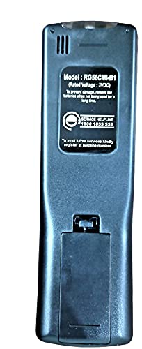 Image of Ehop RG56CMI-B1 Compatible Remote for Carrier Air Conditioner VE-235