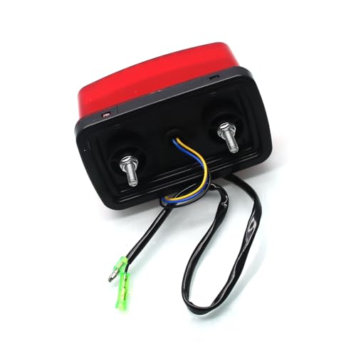 Image of MZS ATV Tail Light LED Brake Taillight for 5KM-84710-01-00 5KM-8472C-10-00 | fits Big Bear Bruin Grizzly Kodiak Rhino Viking Wolverine, Waterproof Dustproof Running Brake Lamp Stop Light