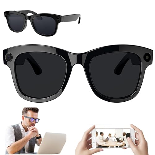 Gafas inteligentes para escuchar música traducción por IA y cámara manos libres