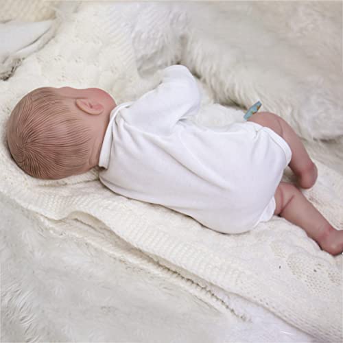 Ksbd Reborn Baby Dolls Remi, 18 Inch Realistic Veins Newborn Baby Boy Doll, Lifelike Vinyl Reborn Doll With Weighted Cloth Body, Handmade Advanced Painted Gift Set For Kids Age 3+ #TOP6