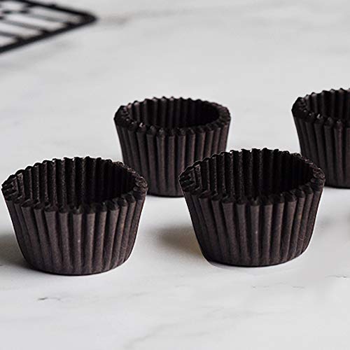 Mini Baking Paper Cup 400-Pack Brown Cupcake Liners Disposable Baking Cup Muffin Liners For Baking #TOP1