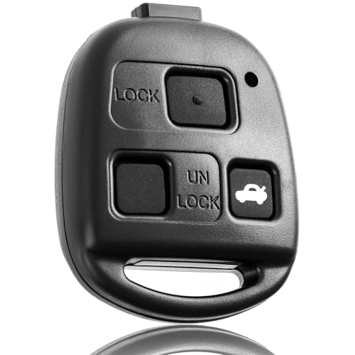 Boîtier à télécommande à 3 touches pour Toyota Auris Avensis Corolla RAV4 Tundra Yaris - Coque de clé de voiture Pilot