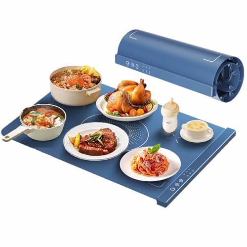 Tapis chauffant alimentaire à chauffage rapide en 8 secondes enroulable - 2