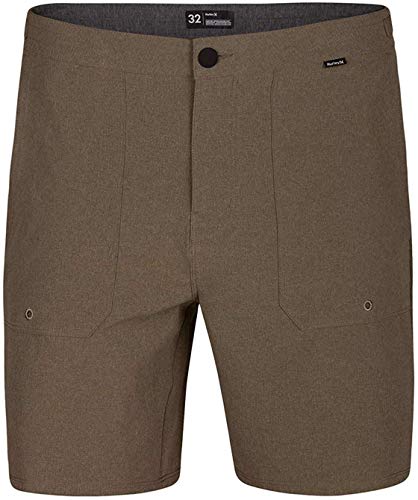Hurley AJ2629 Men's Phantom Coastline Short, Faded Olive - 32