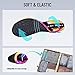 NING MENG Water Shoes Swimming Socks, Quick-Dry Aqua Yoga Socks for Beach Pool Surf, Colorful, Unisex Size 7.5/8.5 Women, 6.5/7.5 Men