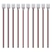 iCreating 8mm 2 Pin LED Strip Connector with Pigtail (10pcs), 3528 Flexible LED Connector Solderless Clamp On Pigtail Adapter for 8mm Wide SMD 3528 2835 Single Color Flexible LED Tape