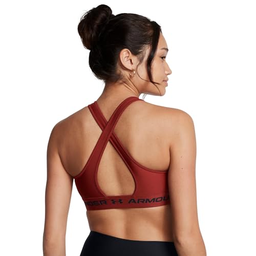 Image of Under Armour Women's Crossback Mid Impact Sports Bra